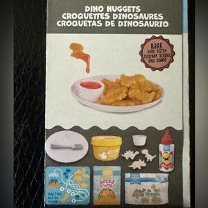 Rare Dino Nuggets dinosaur chicken nugget miniverse make it mini food diner S 3
